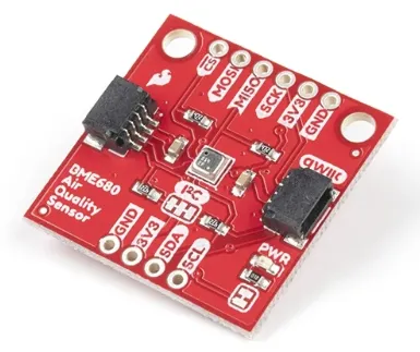 bme680 sensor on a circuit board